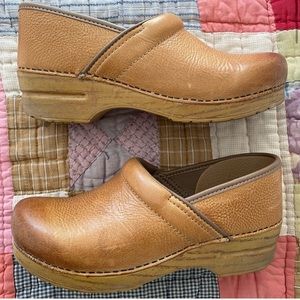 Honey Dansko Clogs